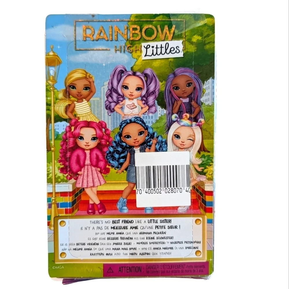 NWT Rainbow High Littles Opal Rainbow 5.5